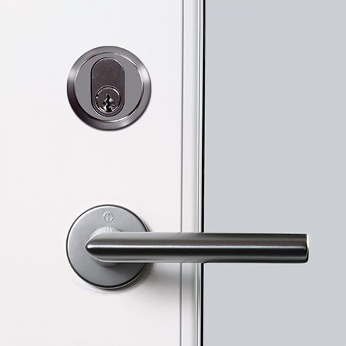 Facadedørsgreb - DG2 - Inkl. Dobbelt cylinder