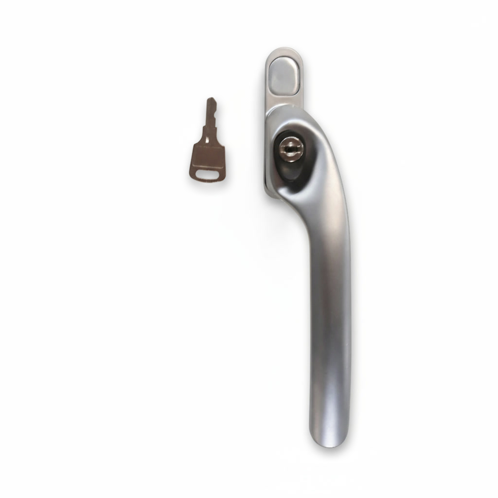 Aflåseligt vinduesgreb - Mat - Højre