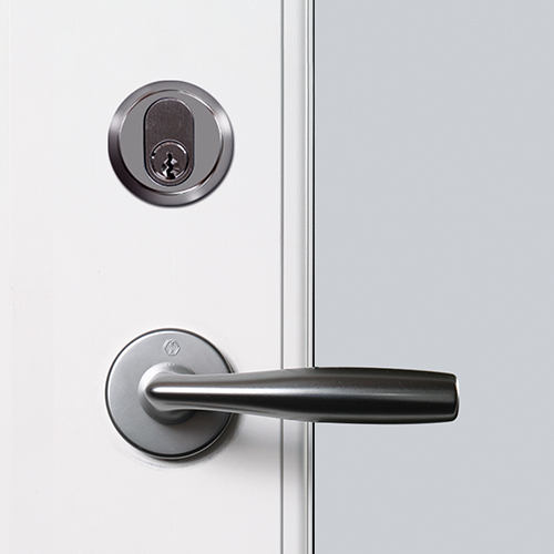 Facadedørsgreb - DG3 - Inkl. Dobbelt cylinder