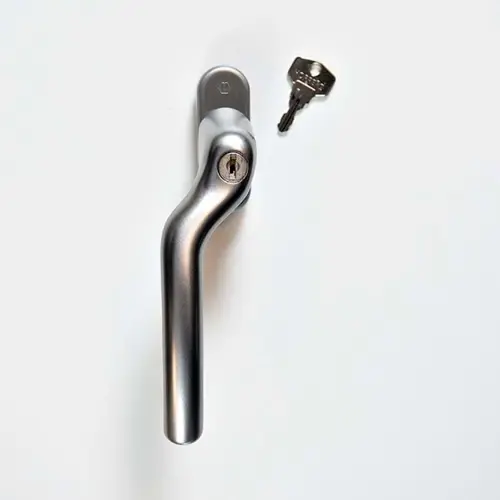 Aflåseligt greb med nøgle til vinduesdør - Mat - Venstre